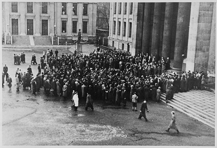 The students in Oslo were arrested on 30 November 1943. Photo: UiO/CC BY 2.0