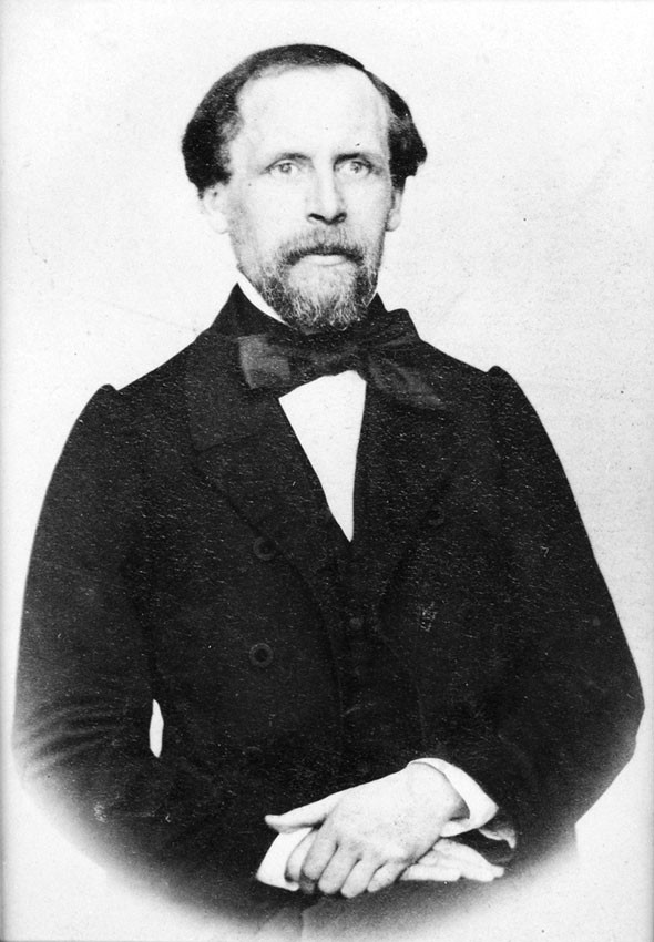 Figur 1 Dr. Christian Munch (1817&ndash;89), Edvard Munchs far. Foto: Mekonnen Wolday / Munchs hus / CC BY-SA