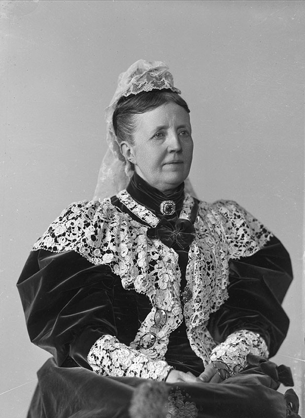 Dronning Sophie (1836&ndash;1913), ca. 1910. Foto: L. Szacinski / Oslo Museum / I offentlig eie.